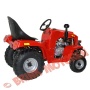 Quads/ATV's - Minitractor 110cc met aanhanger (minitrekker) - 110cc - 401-groen